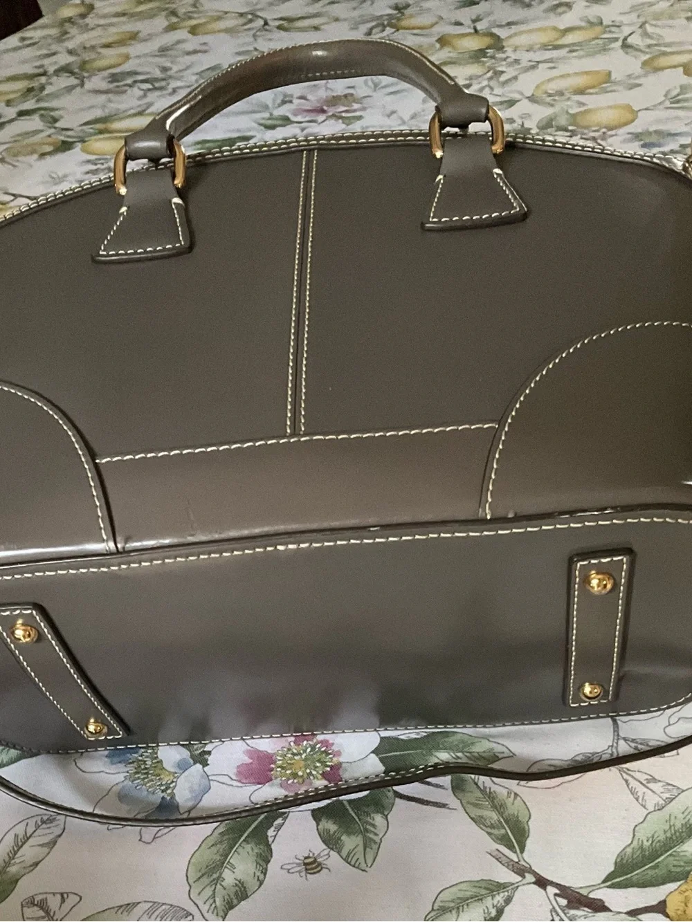 Dooney & Bourke Leather Handbag & Matching Wallet Set